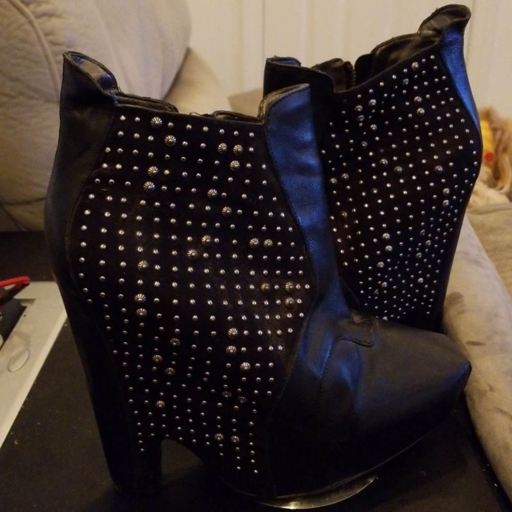 Sam Edleman platform booties